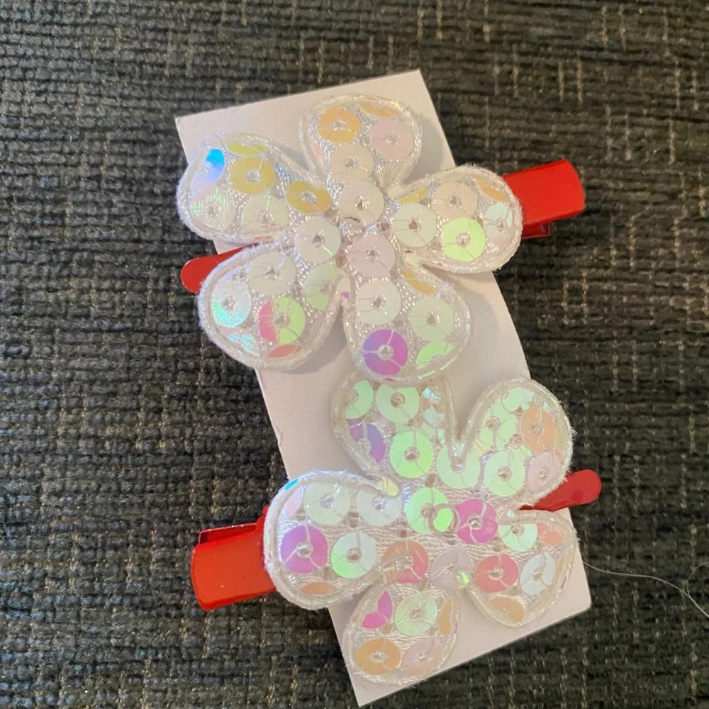 Handmade Hair Clips Kids Multicolor New Animal Flower Fruit 19pc Set